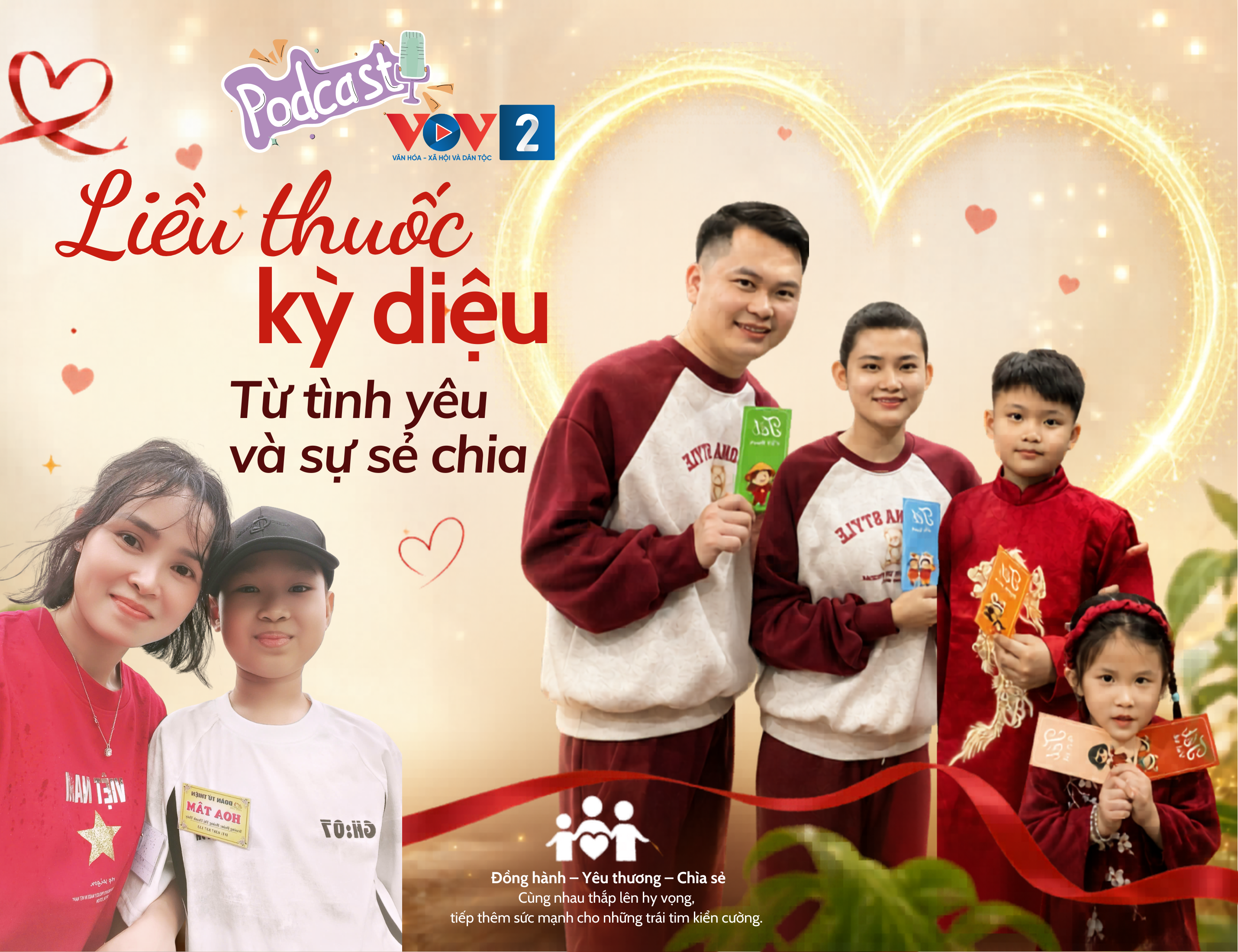 “Liều thuốc” kỳ diệu từ tình yêu và sự sẻ chia