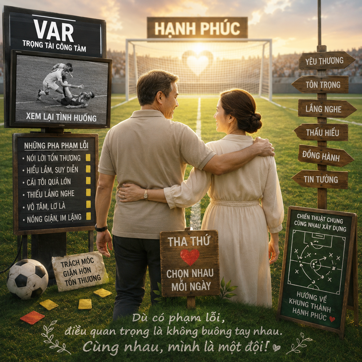 VAR và những pha phạm lỗi trong hôn nhân