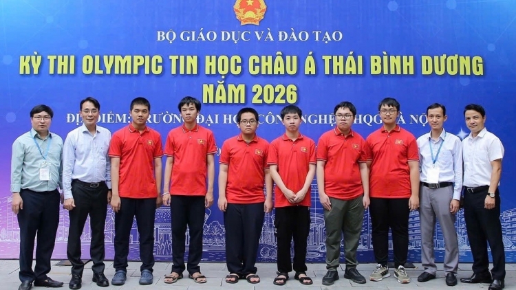 Đoạt 2 huy chương vàng, học sinh Việt Nam lọt top 2 Olympic Tin học châu Á