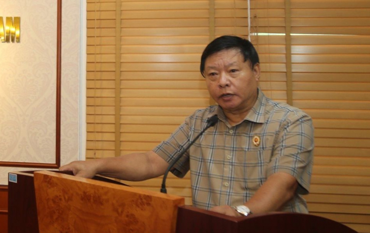 Thiếu tướng Lưu Trọng Lư - Chủ tịch Hội CCB tỉnh Điện Biên (Ảnh KT)