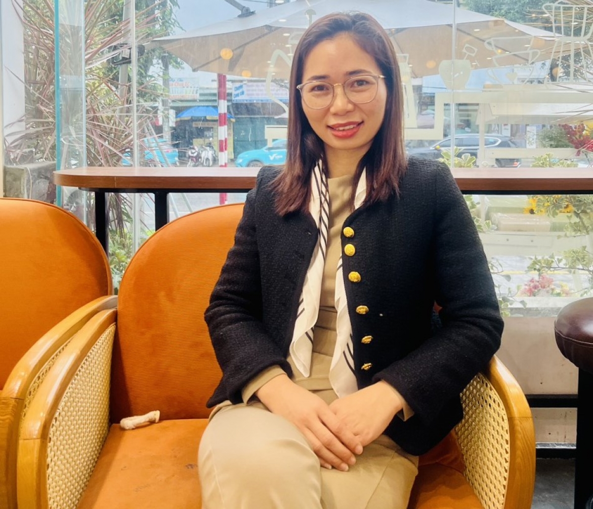 Chị Nguyễn Hoàng Thanh Hương, chuyên gia giáo dục của Công ty cổ phần Giáo dục toàn cầu EEG