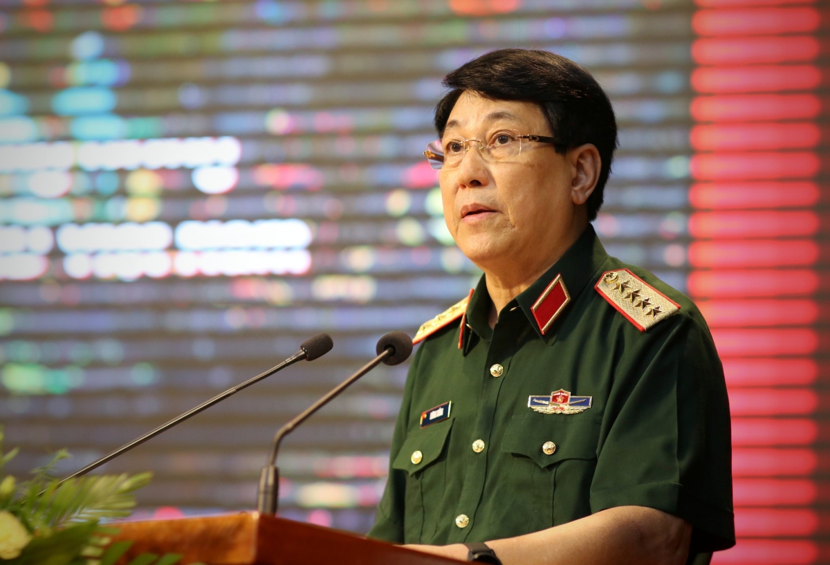 Đại tướng Lương Cường phát biểu khai mạc Hội thảo