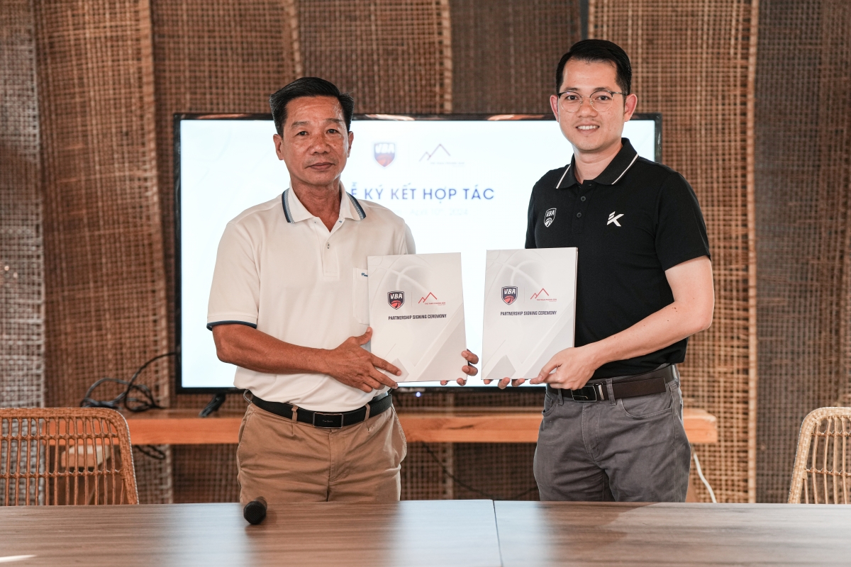 VBA và công ty Phong Sơn hợp tác phát triển bóng rổ cộng đồng
