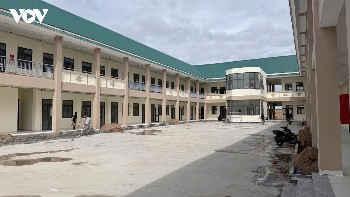 Trường Phổ thông nội trú liên cấp Tiểu học – Trung học cơ sở Buôn Đôn, tỉnh Đắk Lắk được xây dựng khang trang sẵn sàng đón các em học sinh trong năm học 2026-2027