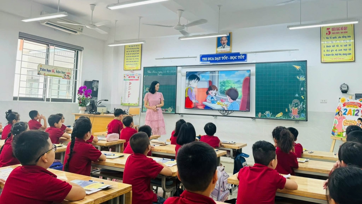 Ảnh minh họa, nguồn: Trường Tiểu học Cầu Giấy B (Hà Nội)