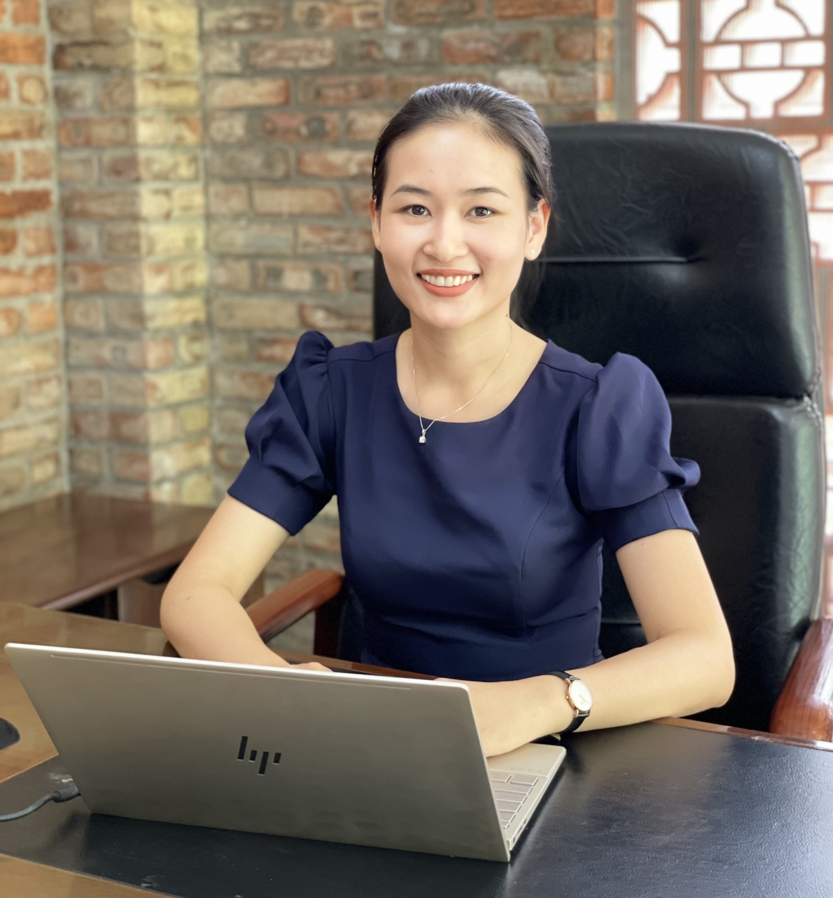 Bà Nguyễn Thị Diễm Kiều, Giám đốc Công ty TNHH SungCo, thành viên Hội đồng quản trị Hợp tác xã du lịch làng Gò Cỏ