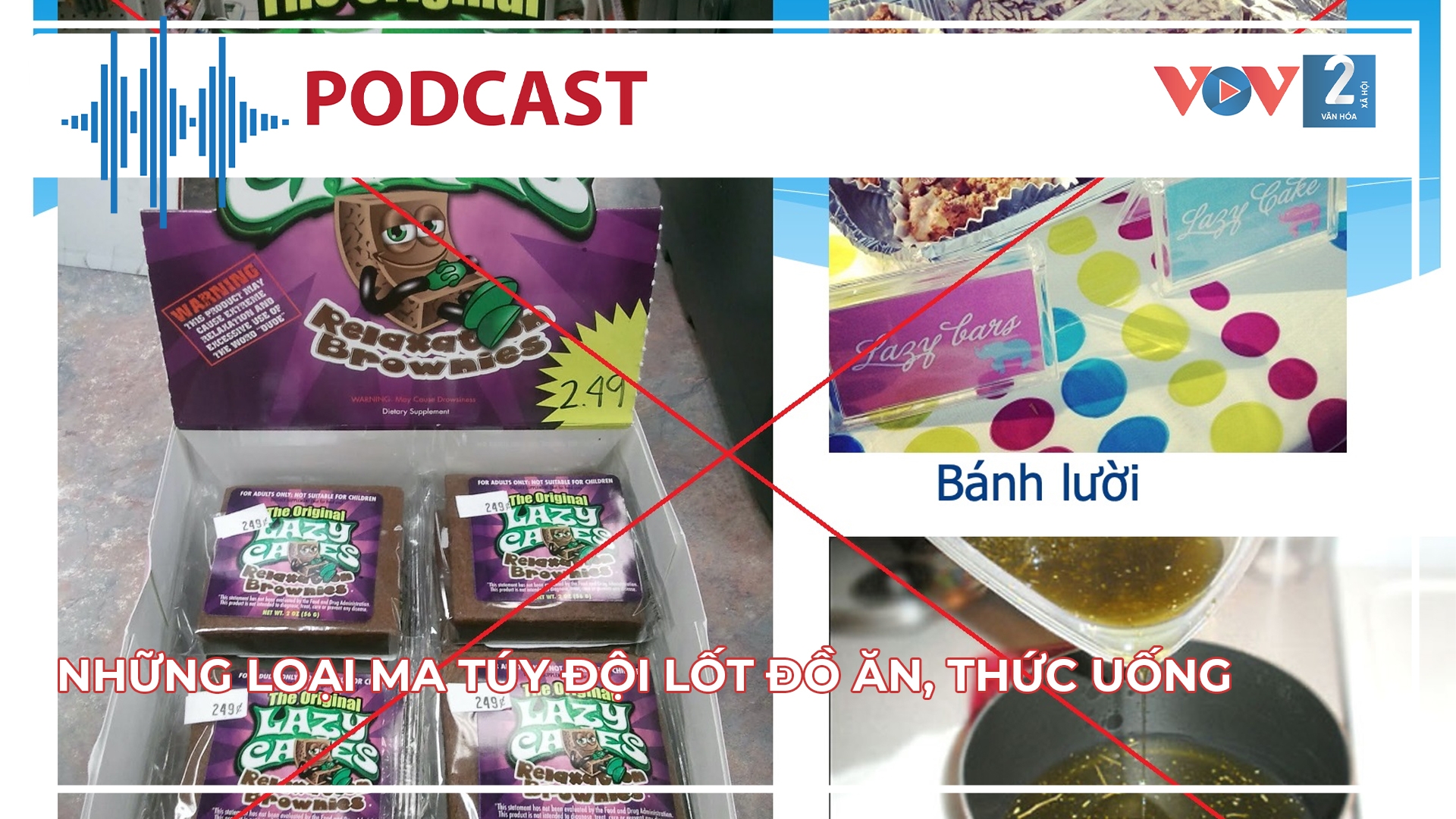 Những loại ma túy đội lốt đồ ăn, thức uống 