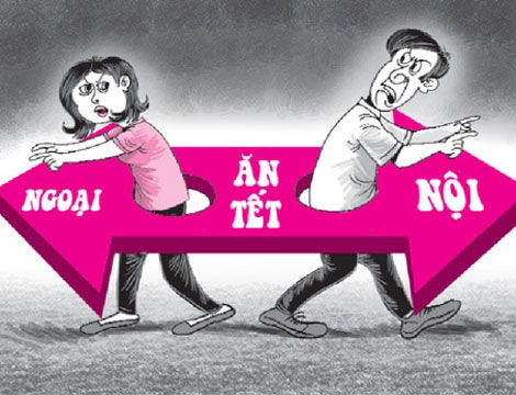 Tết nội - Tết ngoại và một nghìn lẻ một chuyện... sợ Tết