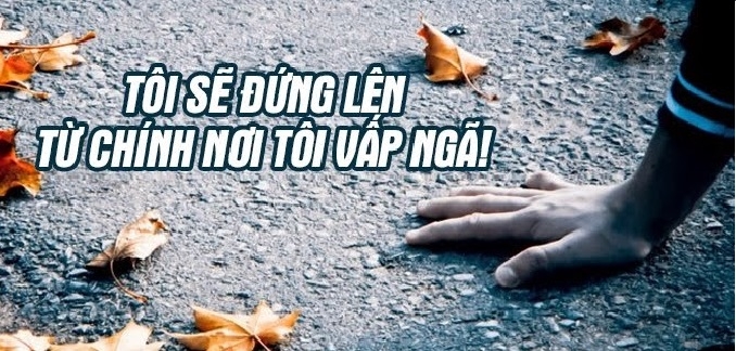 Vấp ngã để trưởng thành