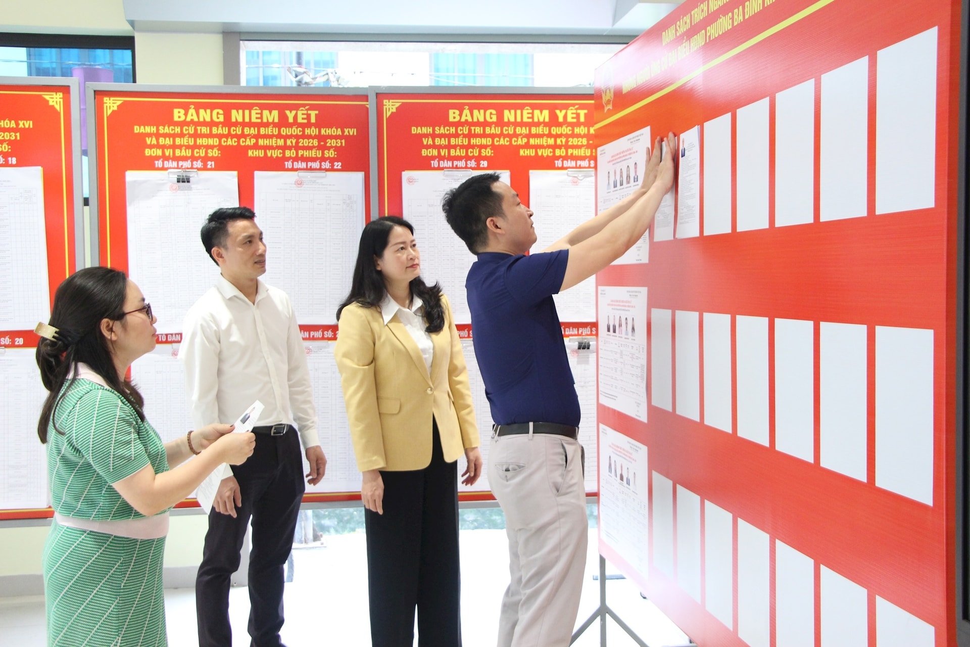 Phường Ba Đình (Hà Nội) sẵn sàng cho ngày bầu cử