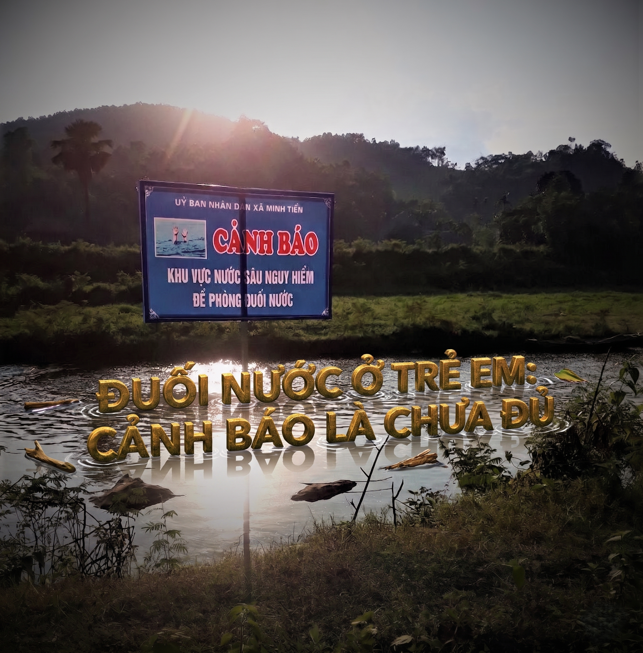 Đuối nước ở trẻ em: Cảnh báo là chưa đủ