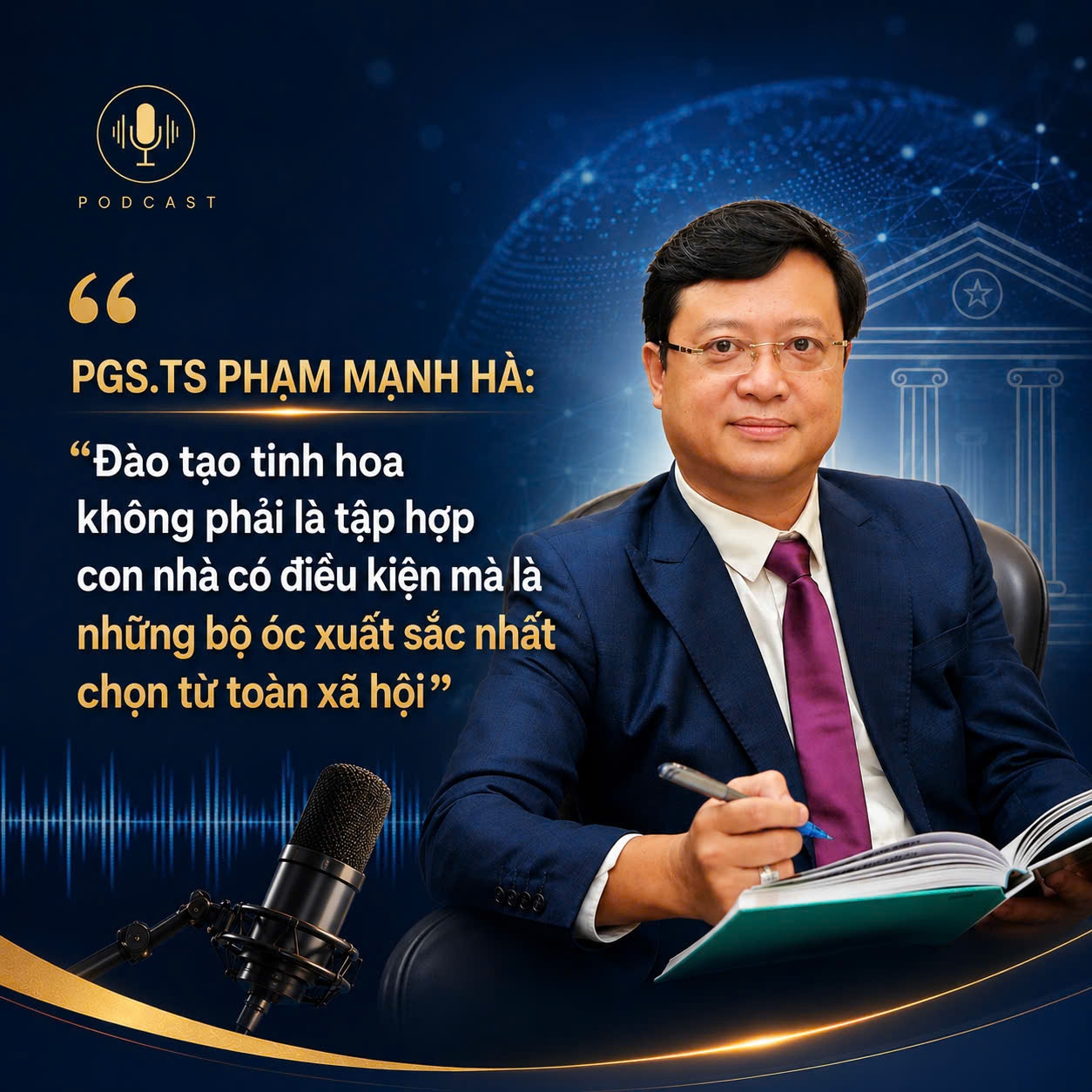 Trường chuyên là nơi đào tạo nhân tài, không phải vì số lượng visa du học