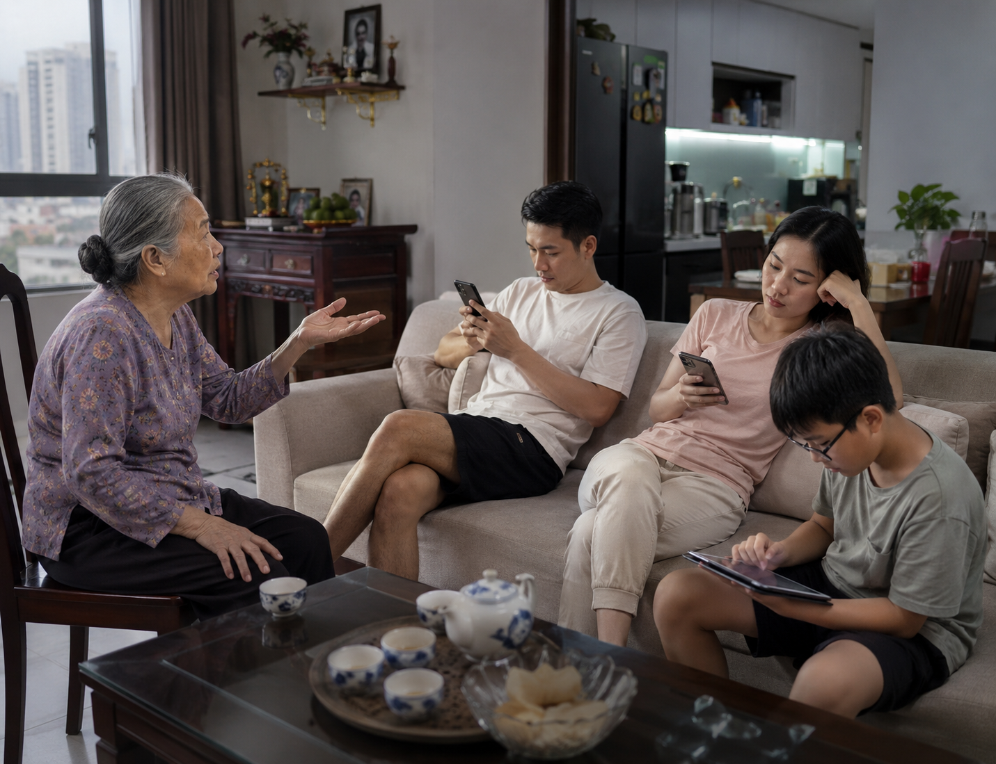 Người già nói, ai nghe?