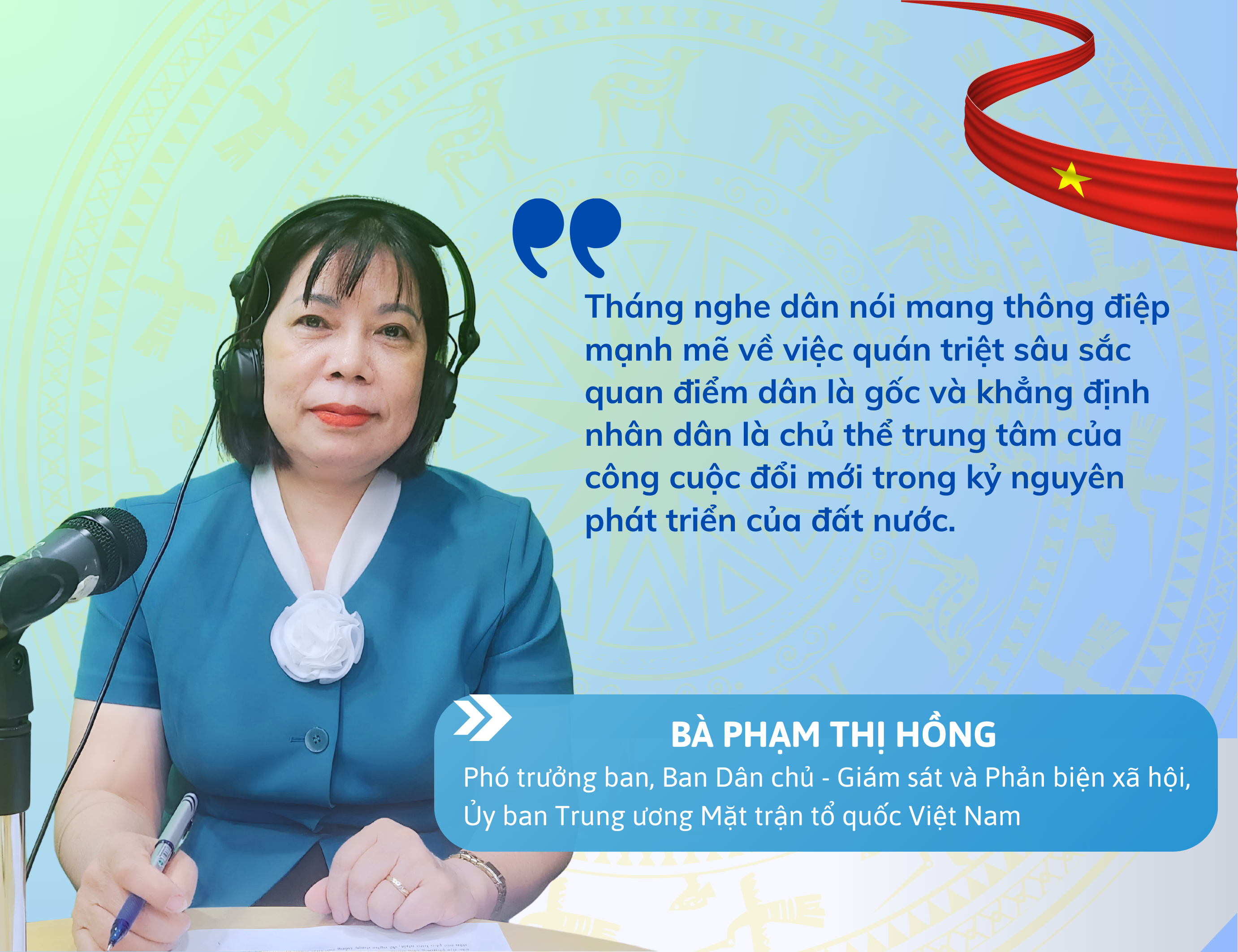 "Tháng nghe dân nói': Lấy sự hài lòng của người dân làm thước đo hiệu quả