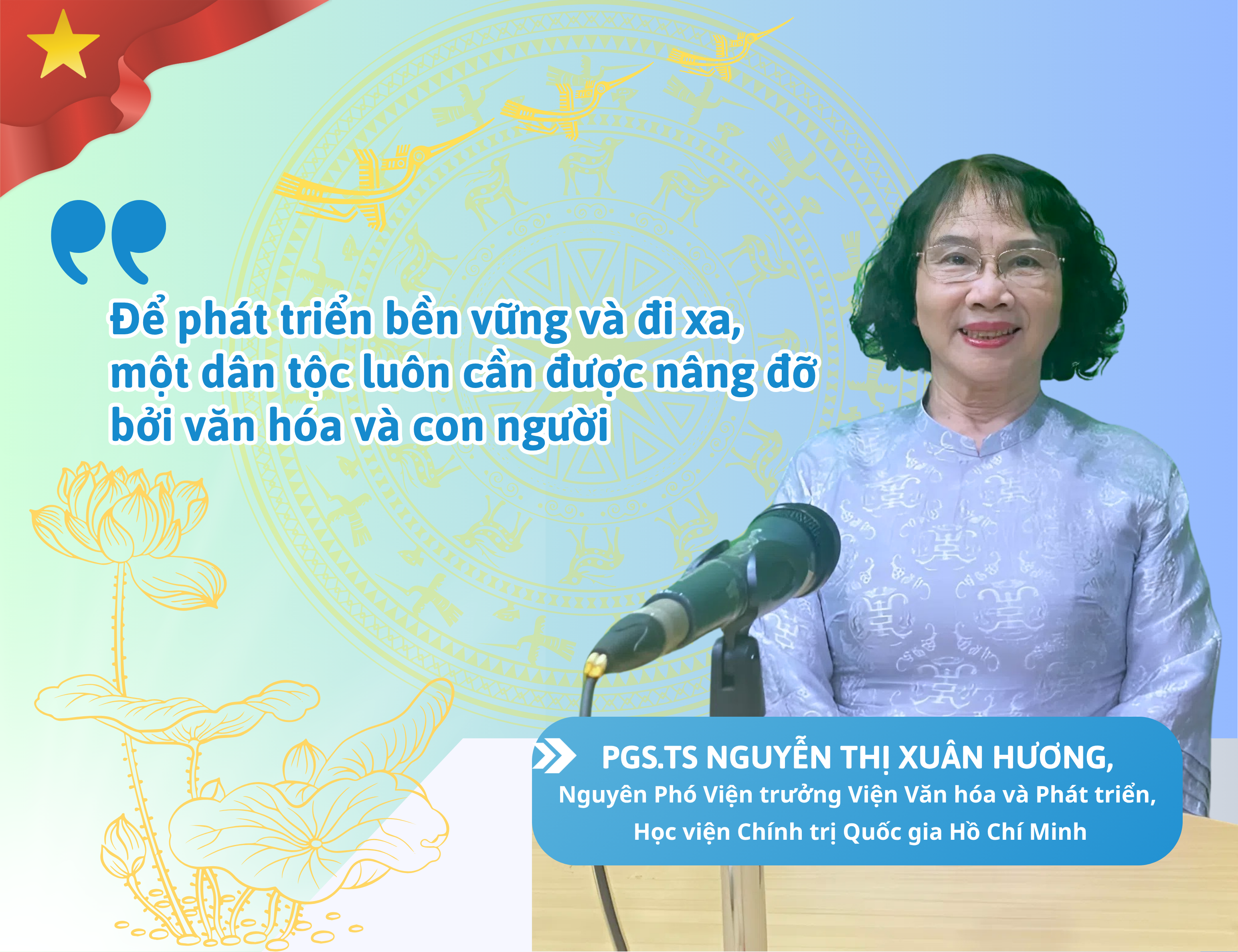 Không để xã hội giàu lên về vật chất nhưng nghèo đi về văn hóa
