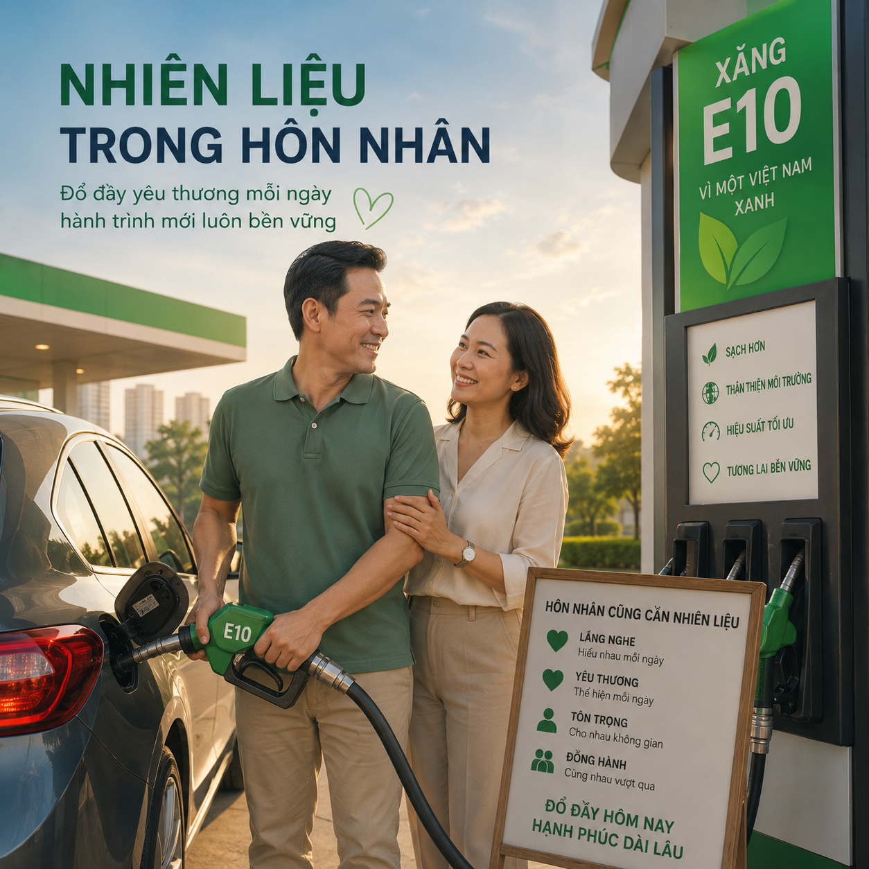 “Nhiên liệu” mới trong hôn nhân