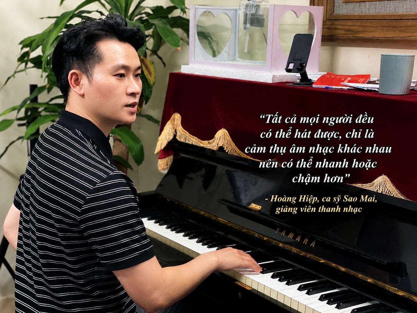 Ca sỹ Hoàng Hiệp: "Ai cũng có thể hát được"