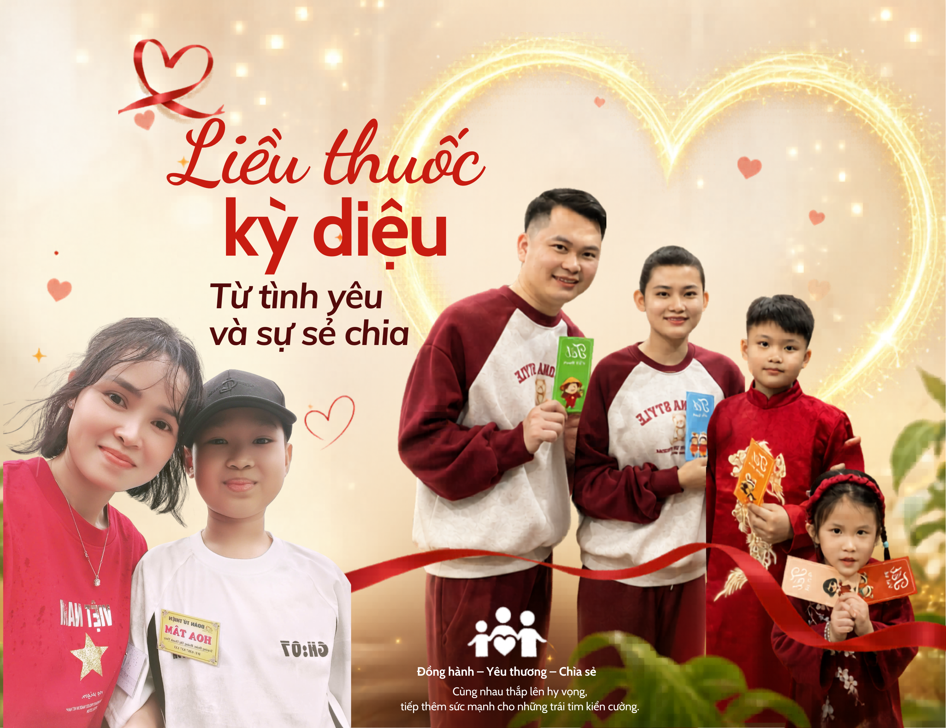 “Liều thuốc” kỳ diệu từ tình yêu và sự sẻ chia