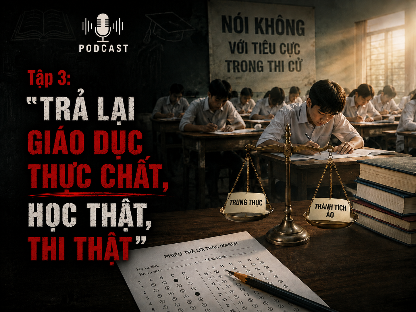 Kỳ 3: Trả lại giáo dục thực chất, học thật - thi thật