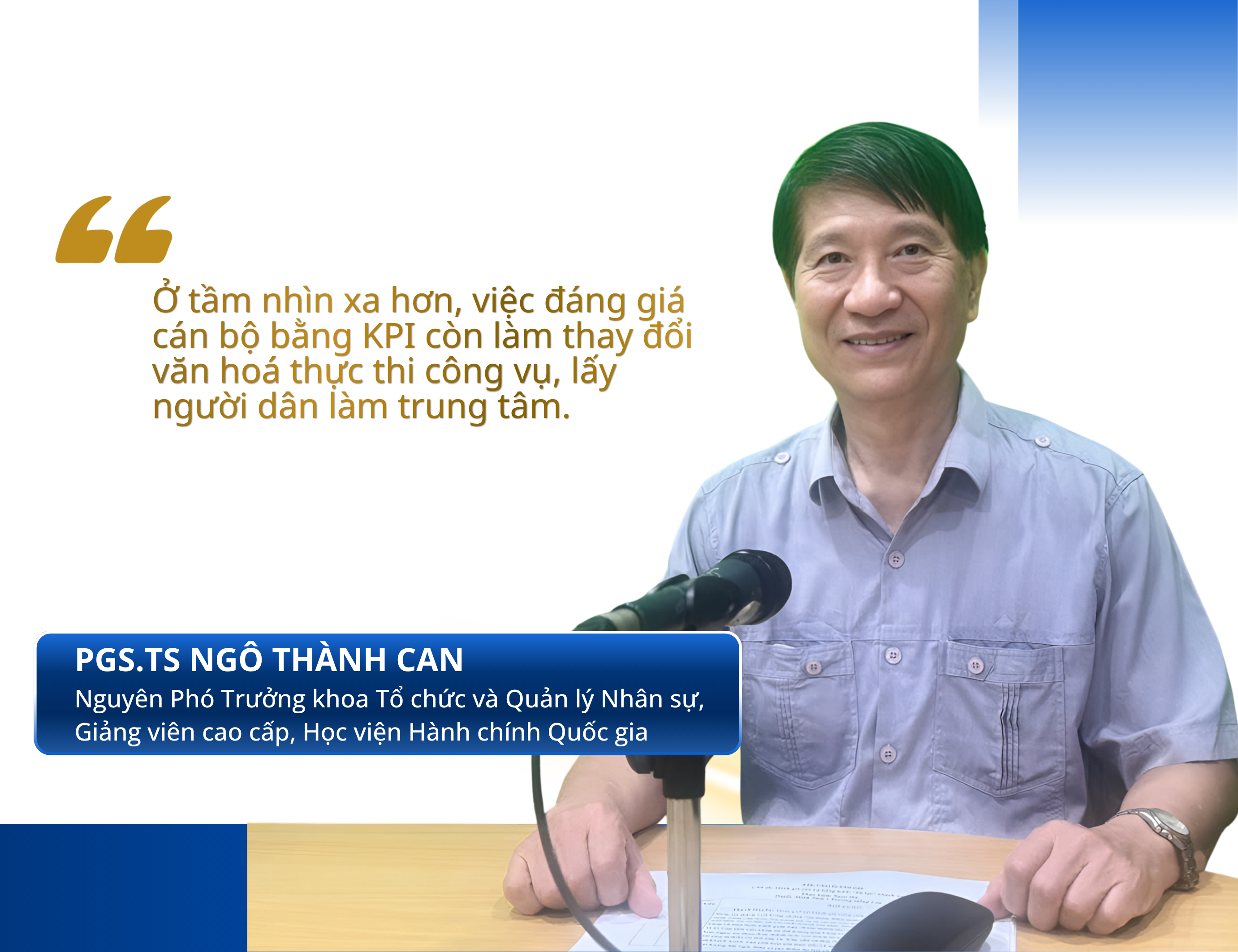 Đánh giá cán bộ bằng KPI: "bộ lọc" khách quan
