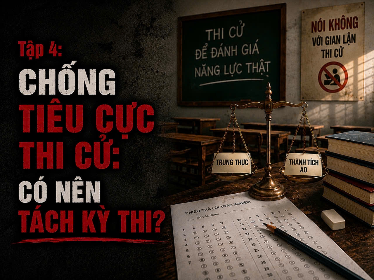 Kỳ 4: Chống tiêu cực thi cử, có nên tách kỳ thi "2 trong 1"?