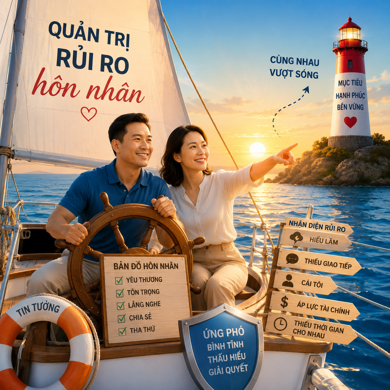 Hôn nhân và chuyện "quản lý rủi ro"