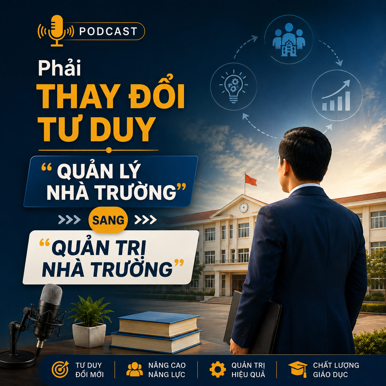 Trường học sau sáp nhập: Năng lực hiệu trưởng quyết định chất lượng giáo dục