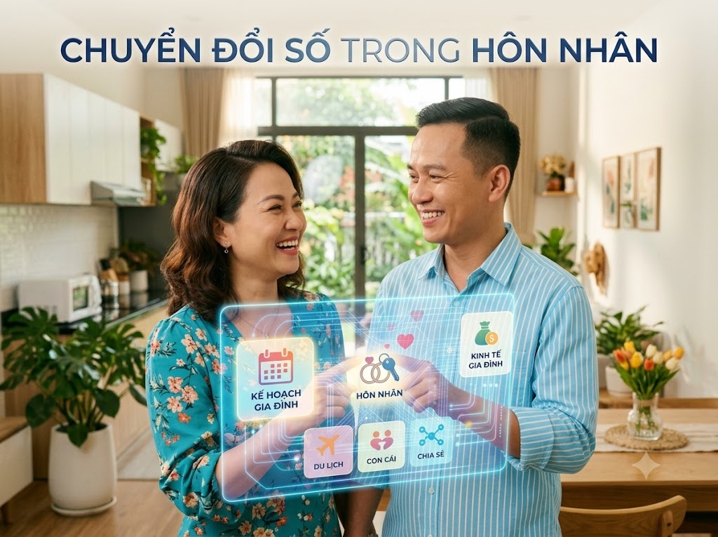 Chuyển đổi số trong hôn nhân