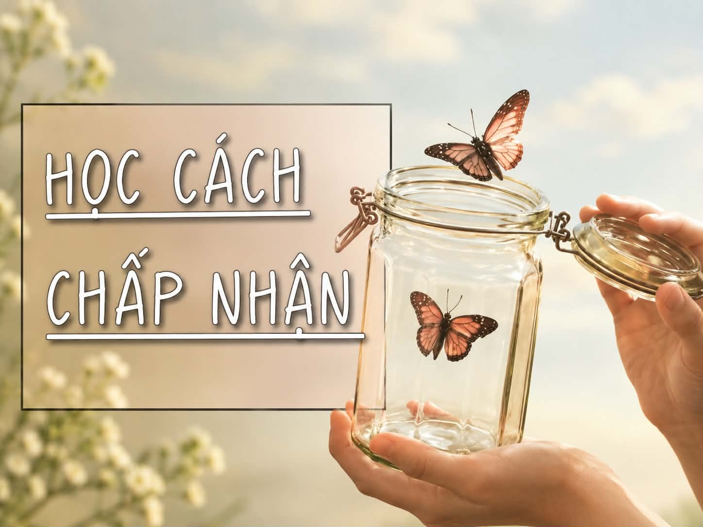 Học cách chấp nhận để sống vui mỗi ngày