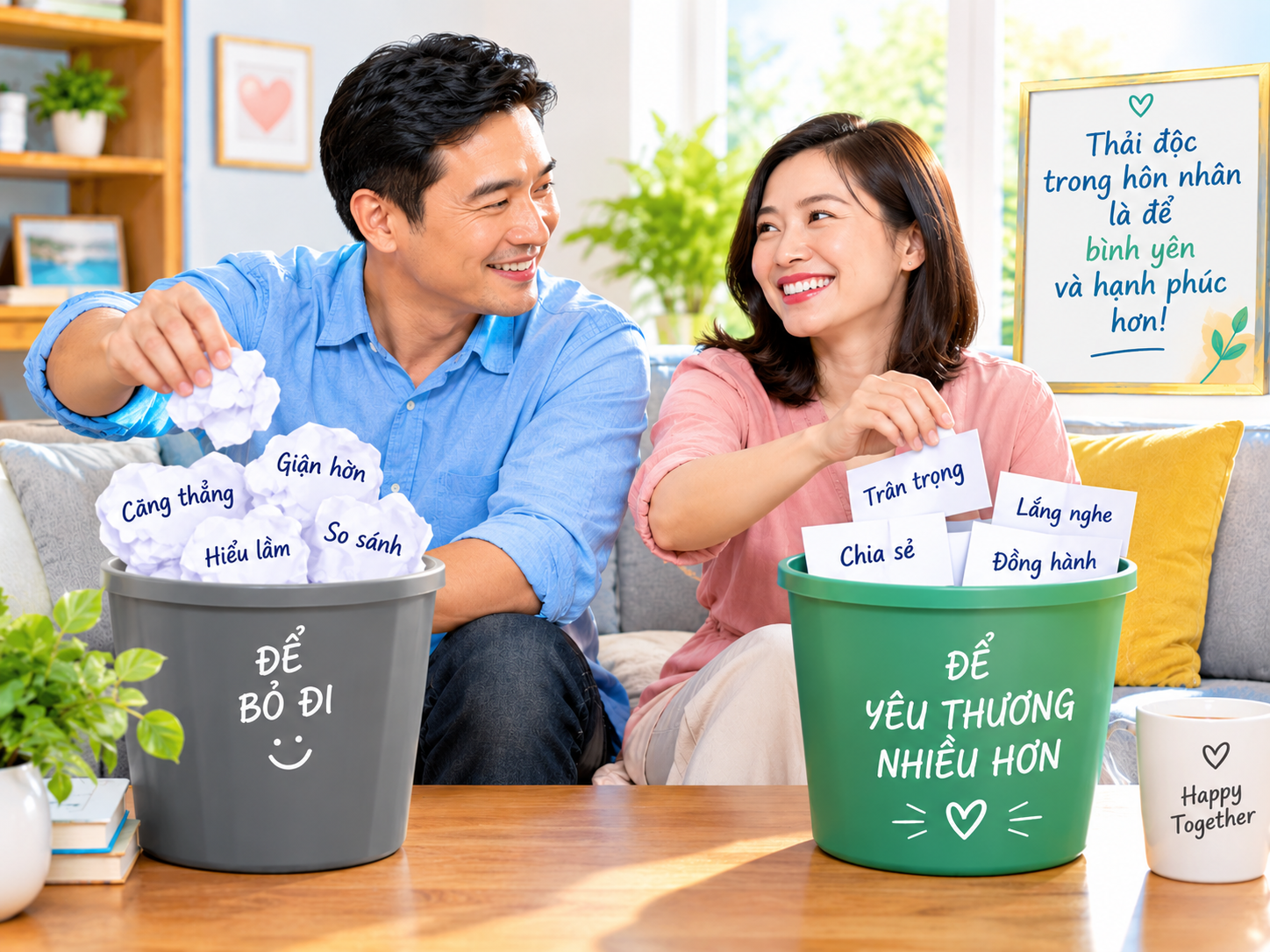 Thải độc trong hôn nhân