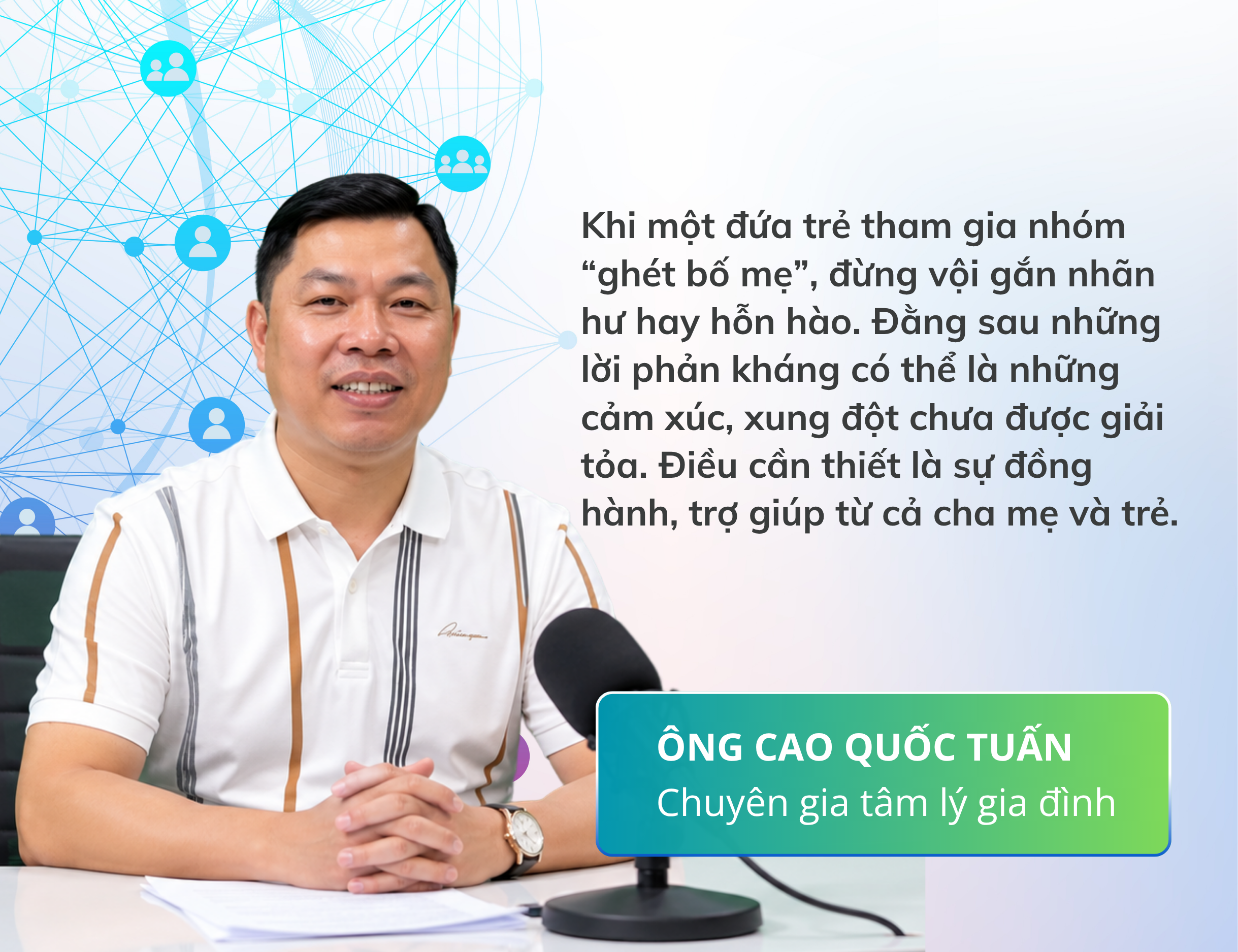 Sự dẫn dắt lệch lạc từ những hội nhóm mạng xã hội tiêu cực về gia đình