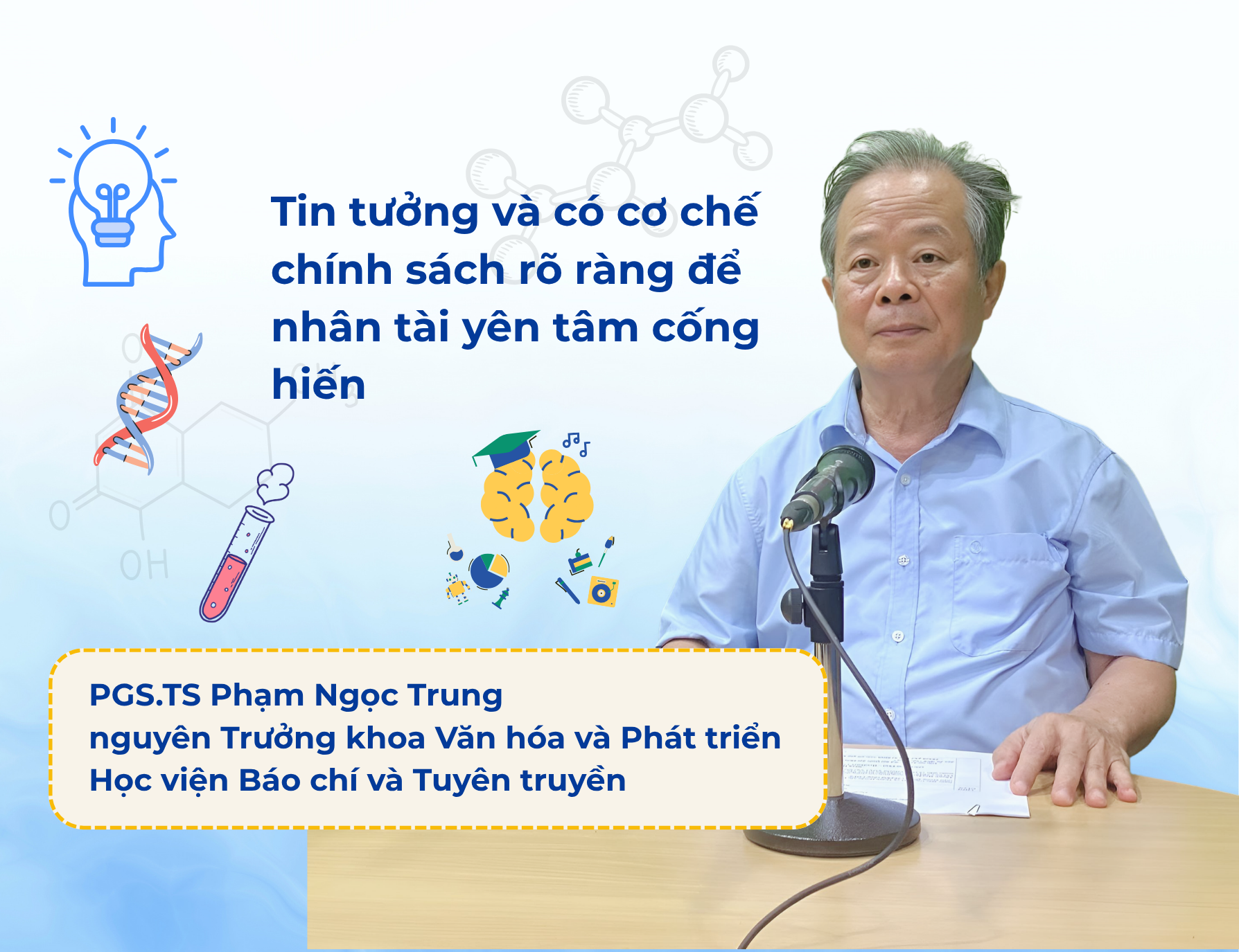 Xây dựng văn hóa trọng dụng nhân tài: Mở không gian cống hiến cho người tài