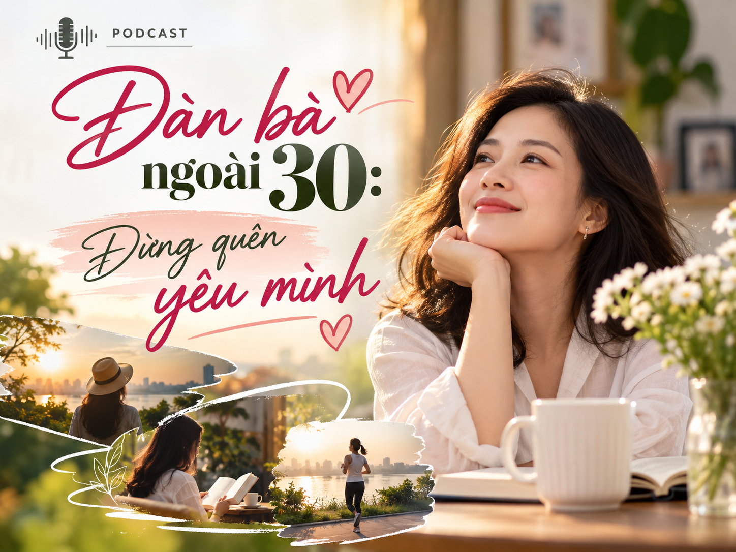 Đàn bà ngoài 30: Đừng quên yêu mình