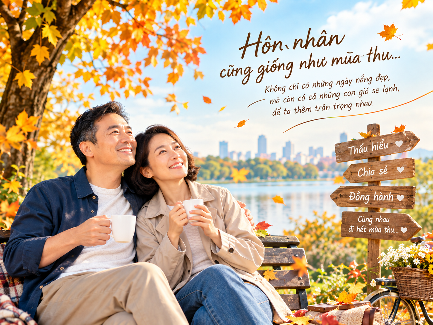 Phụ nữ với mùa thu của hôn nhân
