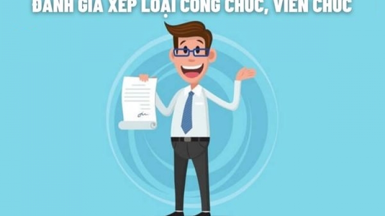 Để đánh giá công chức, viên chức cuối năm không hình thức