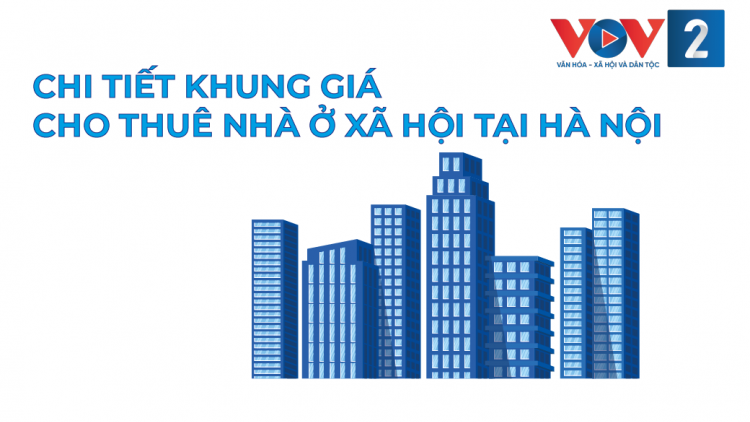[infographics] Chi tiết khung giá cho thuê nhà ở xã hội tại Hà Nội