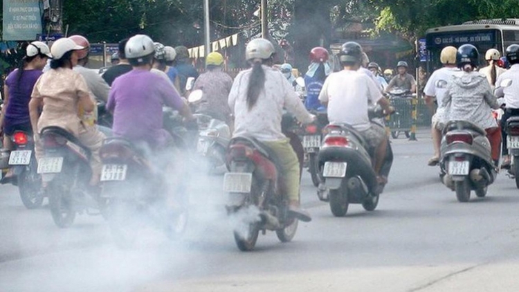 Xe máy phải đủ điều kiện về phát thải mới được phép lưu thông