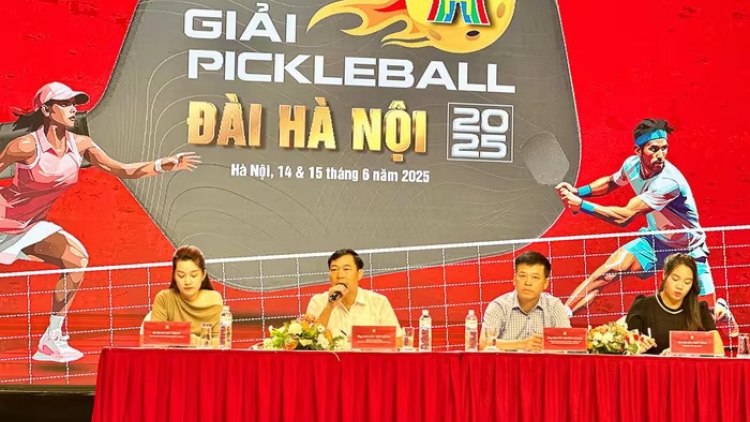 600 vận động viên tham gia giải Pickleball Đài Hà Nội 2025