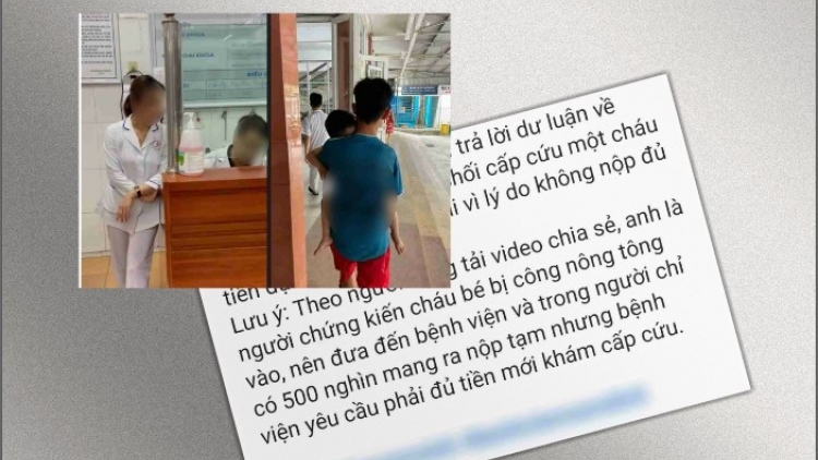 Vụ "nộp đủ tiền mới cấp cứu": Khẩn trương rà soát quy trình tiếp nhận bệnh nhân