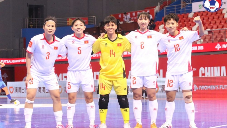 Đội tuyển futsal nữ Việt Nam giành vé vào tứ kết Giải vô địch châu Á 2025