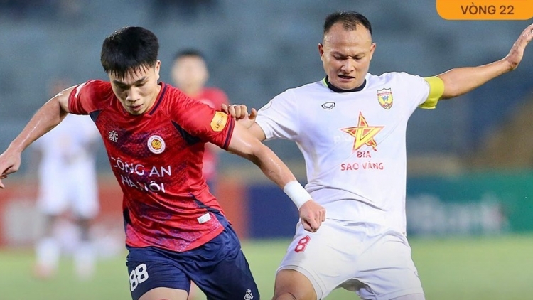 Công An Hà Nội FC tiếp tục chia điểm với Hồng Lĩnh Hà Tĩnh