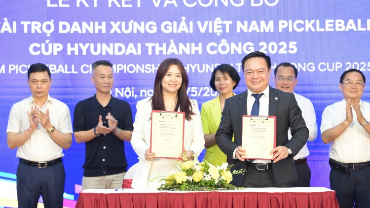 Công bố Giải Pickleball Việt Nam - Cúp Hyundai Thành Công 2025