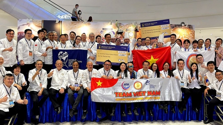 Việt Nam vô địch cuộc thi bánh ngọt và bánh mì quốc tế 2025