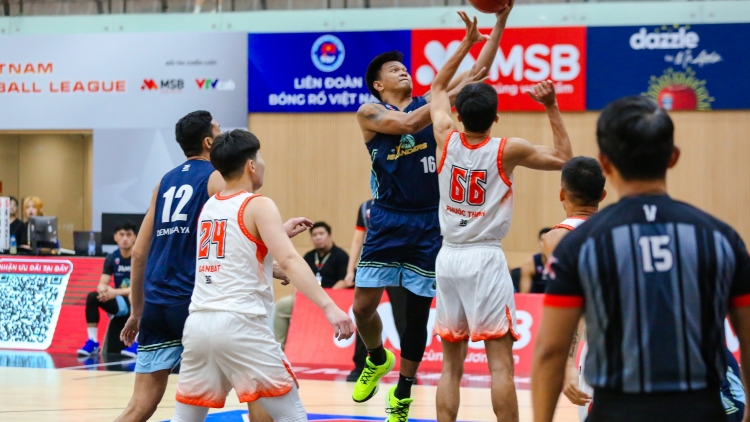 Danang Dragons bám đuổi Nha Trang Dolphins trên BXH VBA 2025