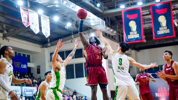 VBA 2025 - ĐKVĐ Saigon Heat thoát thua trước Cantho Catfish