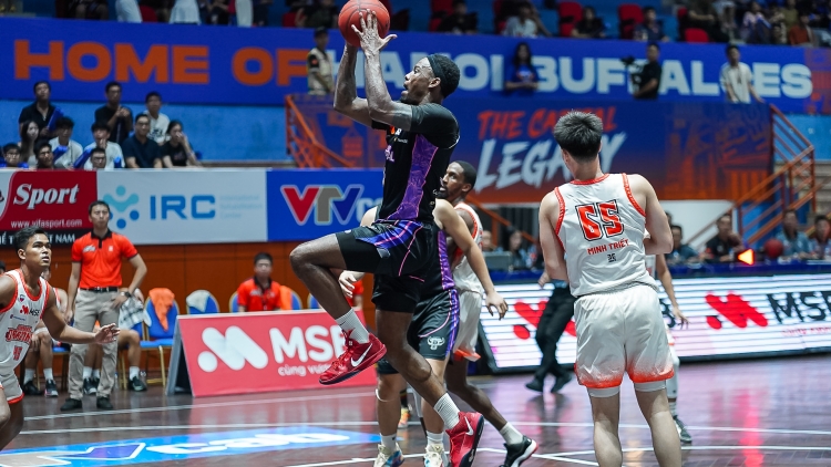 VBA 2025: Hanoi Buffaloes nối dài mạch trận toàn thắng lên con số 10