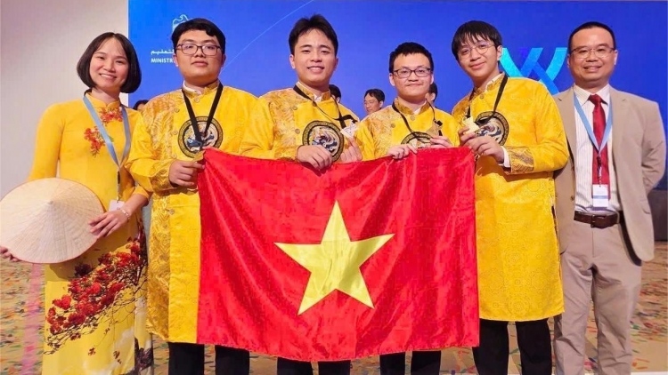  Lần đầu tiên Việt Nam giành 4 Huy chương Vàng Olympic Hóa học quốc tế