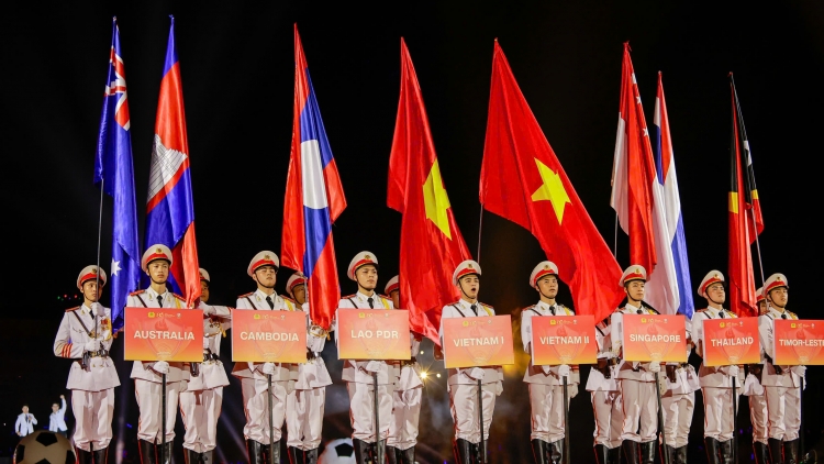 Hoành tráng Lễ khai mạc giải bóng đá Công an, Cảnh sát ASEAN mở rộng 2025