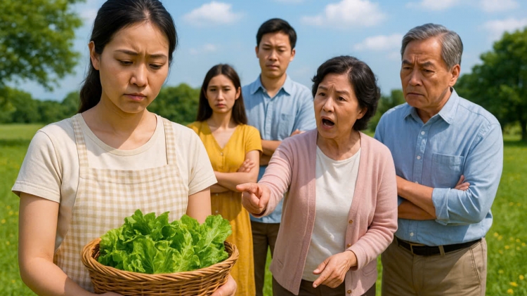 Đối phó với em chồng lười biếng