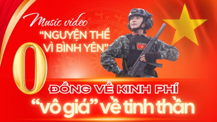 Ra mắt MV "Nguyện thề vì bình yên" tri ân lực lượng Công an Nhân dân